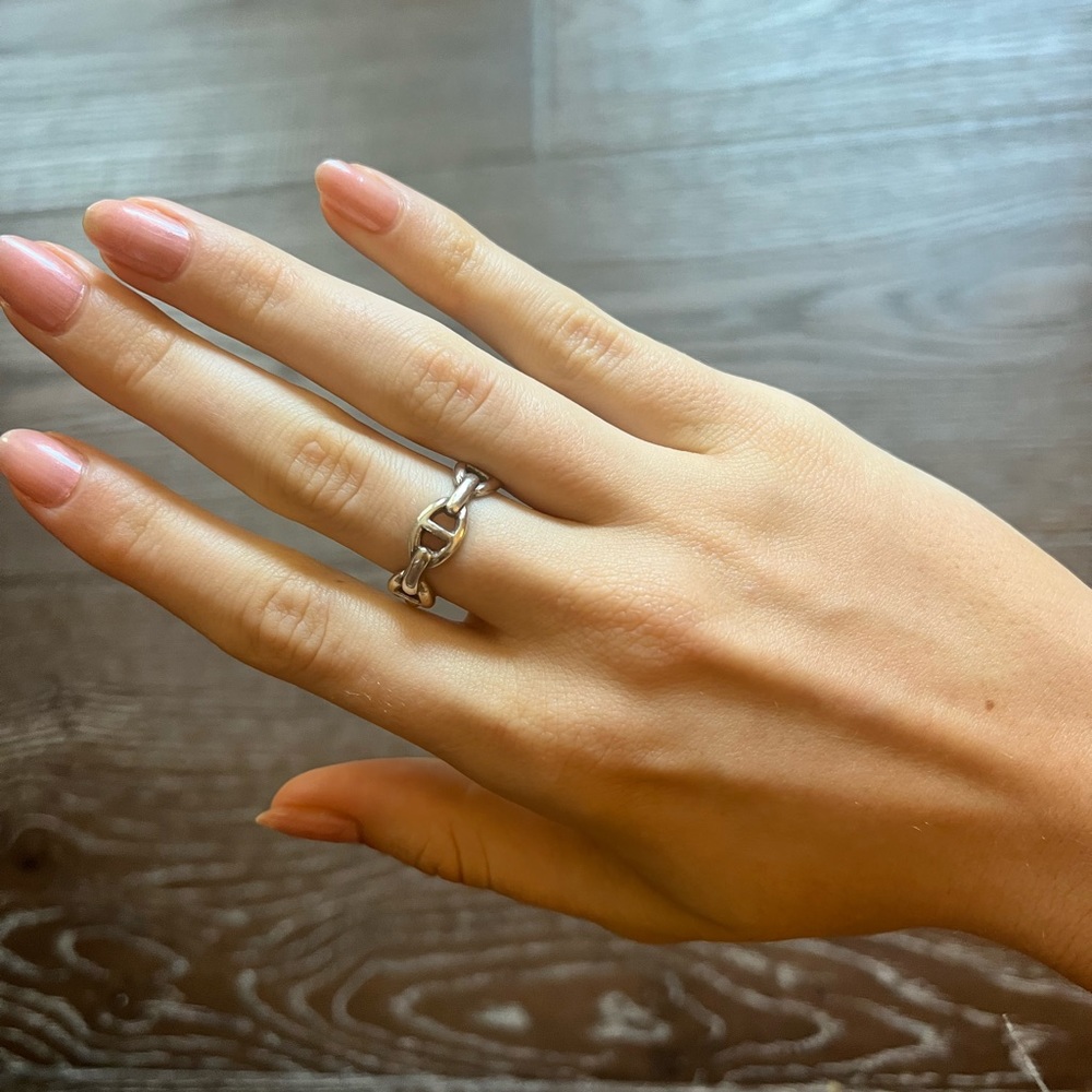 Chain Link Style Ring - Picture 3 of 3